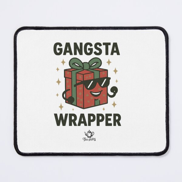 Item preview, Gangsta Wrapper Holiday Attitude designed and sold by cosettacir6382.