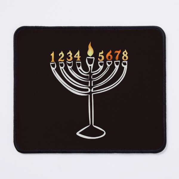 Item preview, Six Seven Menorah Numbers designed and sold by cosettacir6382.