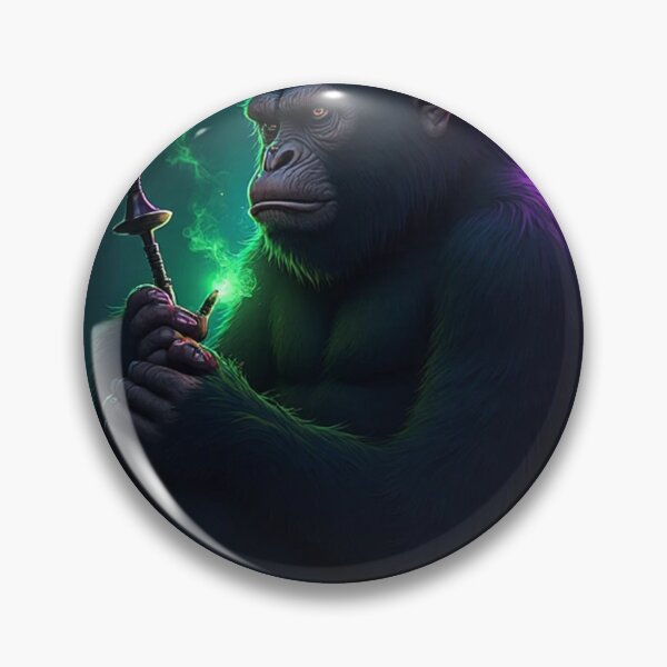 Item preview, Dark Anime Ape – Shisha Aura Art designed and sold by OhmAuraArt.