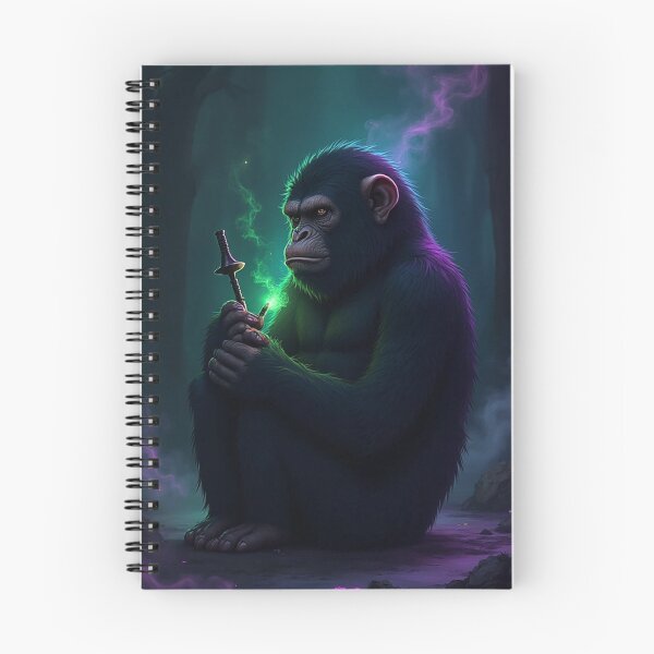 Item preview, Dark Anime Ape – Shisha Aura Art designed and sold by OhmAuraArt.