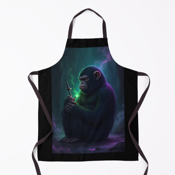 Item preview, Dark Anime Ape – Shisha Aura Art designed and sold by OhmAuraArt.