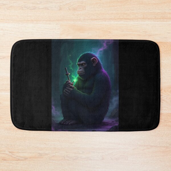 Item preview, Dark Anime Ape – Shisha Aura Art designed and sold by OhmAuraArt.