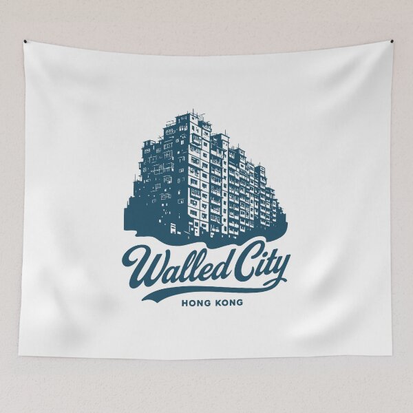 Item preview, Kowloon Walled City Hong Kong designed and sold by Boogosh.