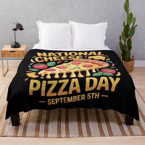 Item preview, National cheese pizza day september 5th designed and sold by DreamOnShirts.