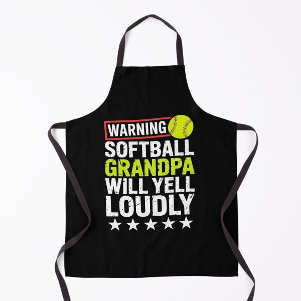 Item preview, Softball Grandpa Will Yell Loudly Softball Player designed and sold by StephenDDArt.