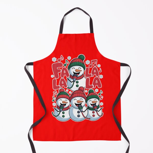 Item preview, Fa La La Singing Snowmen Christmas Choir designed and sold by RedCircleArt.