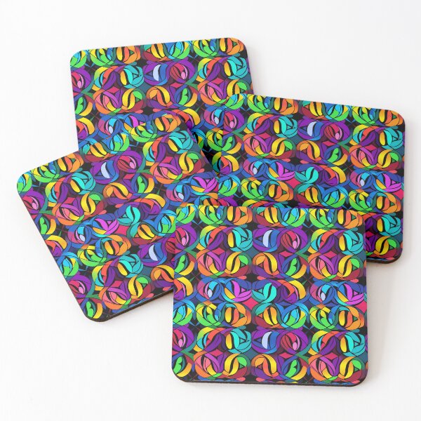 Item preview, Geometric design, colorful lines, curves, and surfaces designed and sold by G-M-Designs.