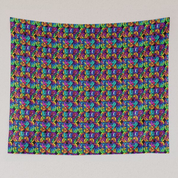 Item preview, Geometric design, colorful lines, curves, and surfaces designed and sold by G-M-Designs.