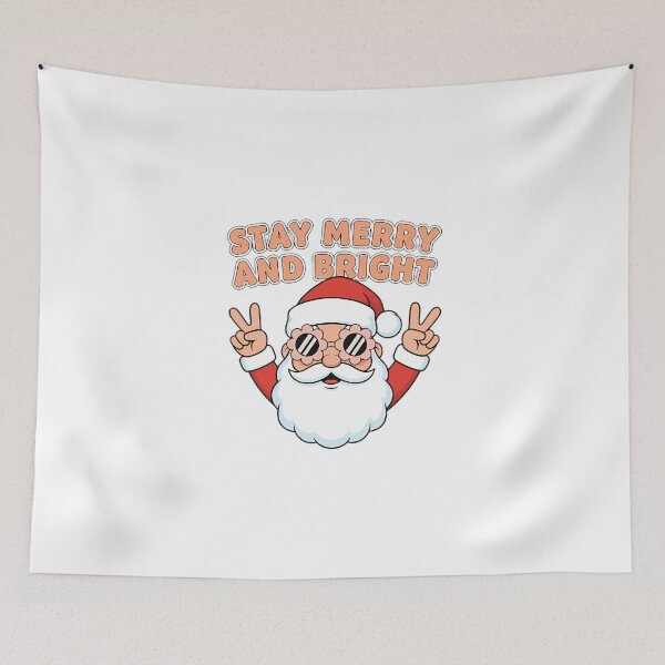 Item preview, Santa Claus Stay Merry and Bright Christmas designed and sold by Dea1998.
