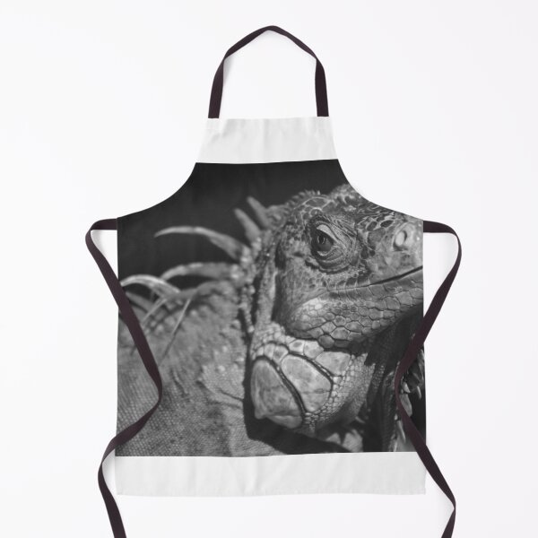 Item preview, Closeup of an Iguana in Monochrome designed and sold by MercerImages.
