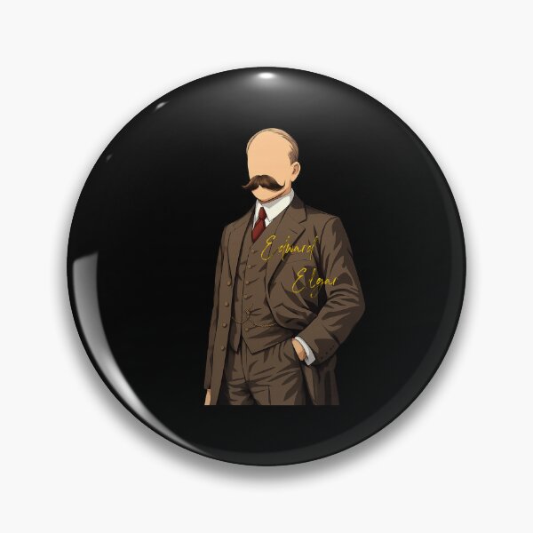 Item preview, Edward Elgar Vector designed and sold by halibutgoatramb.