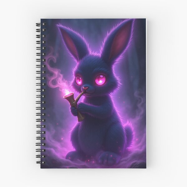 Item preview, Dark Anime Rabbit – Shisha Aura Art designed and sold by OhmAuraArt.