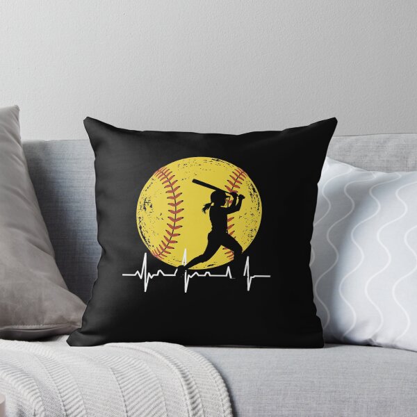 Item preview, Softball Heartbeat Softball Player designed and sold by StephenDDArt.