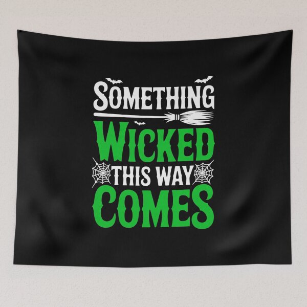 Item preview, Something Wicked This Way Comes Halloween Witch designed and sold by GasVille.