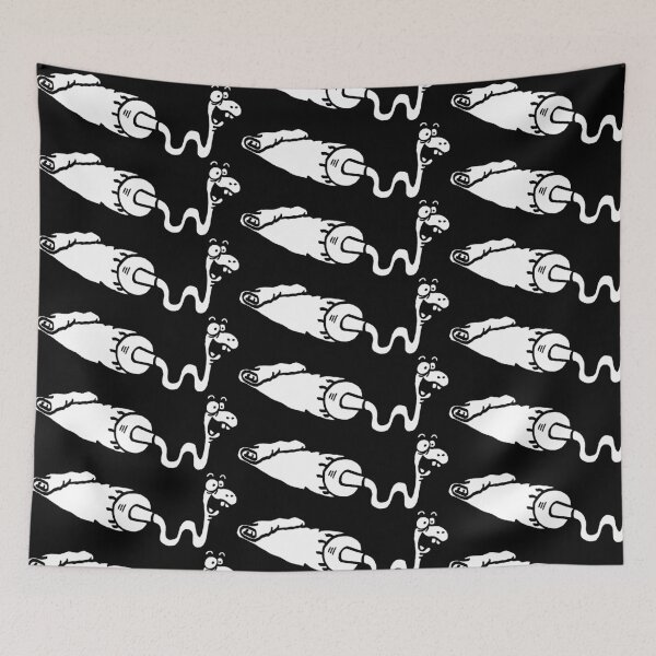 Item preview, Snake, artist and painter (white) designed and sold by Lagueny.
