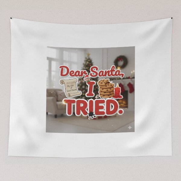Item preview, Dear Santa, I Tried designed and sold by digisetumedia.