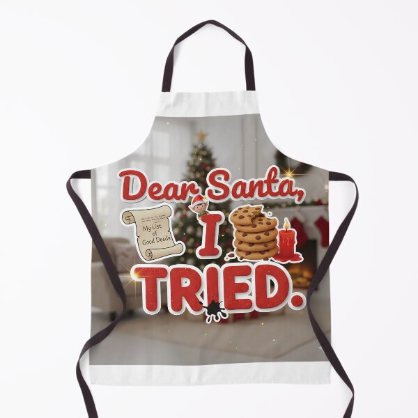 Item preview, Dear Santa, I Tried designed and sold by digisetumedia.