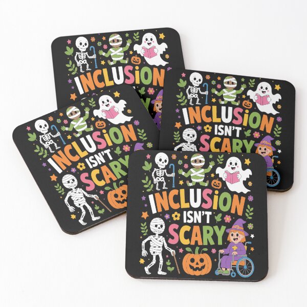 Item preview, Inclusion Isn't Too Scary Ghost SLP Halloween Sped Teacher designed and sold by Lucaseinar.