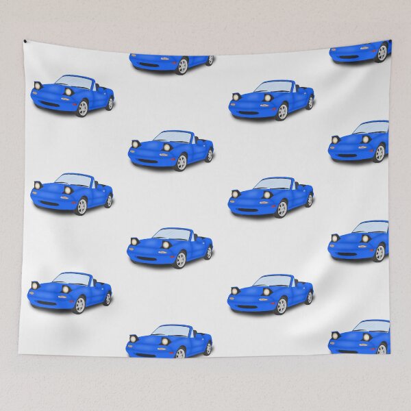 Item preview, Blue Mazda MK1 MX5 Miata designed and sold by Cl03xoart.