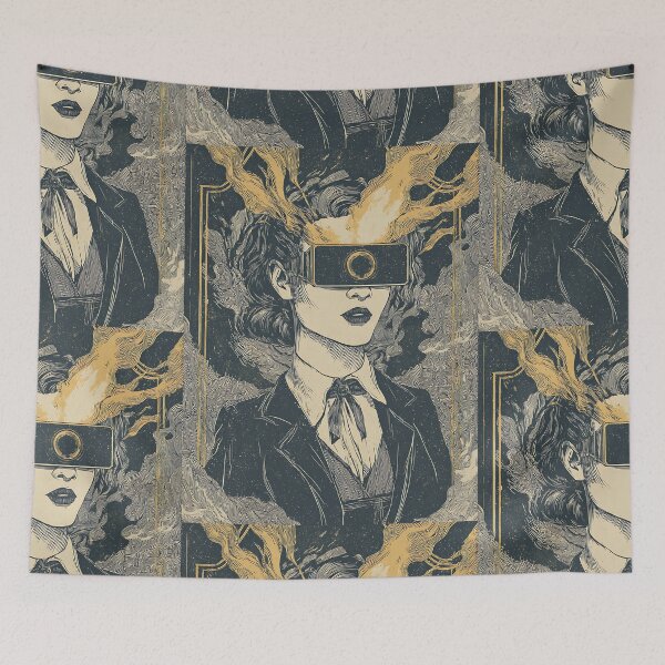 Item preview, Abstract Space Surrealism Art designed and sold by bapupa.