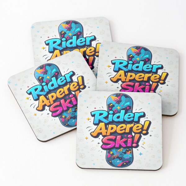 Item preview, Rider Apere Ski - Winter sports joy designed and sold by Hot4Shirt.