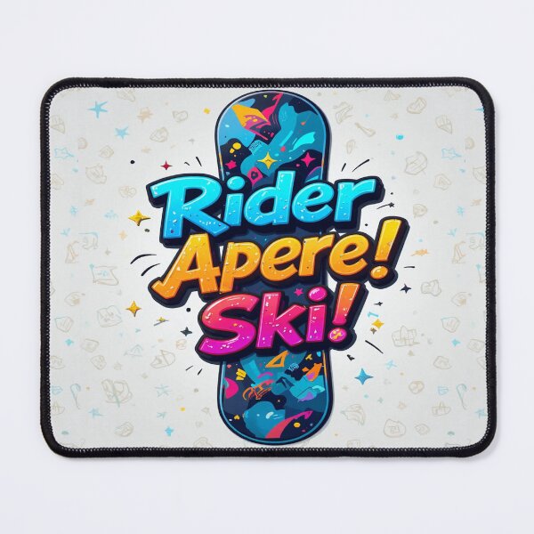 Item preview, Rider Apere Ski - Winter sports joy designed and sold by Hot4Shirt.