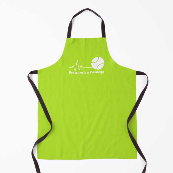 Item preview, Pressure is a Privilege - white type on green designed and sold by ABitOnTheSide.