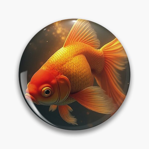 Item preview, Dark Anime Goldfish – Floating Aura Art designed and sold by OhmAuraArt.