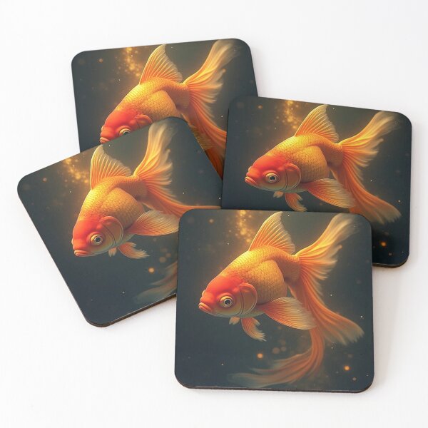 Item preview, Dark Anime Goldfish – Floating Aura Art designed and sold by OhmAuraArt.