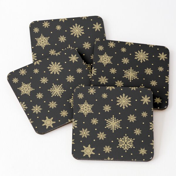 Item preview, Sophisticated Black Gold Holiday Present designed and sold by Tonkladesigns.