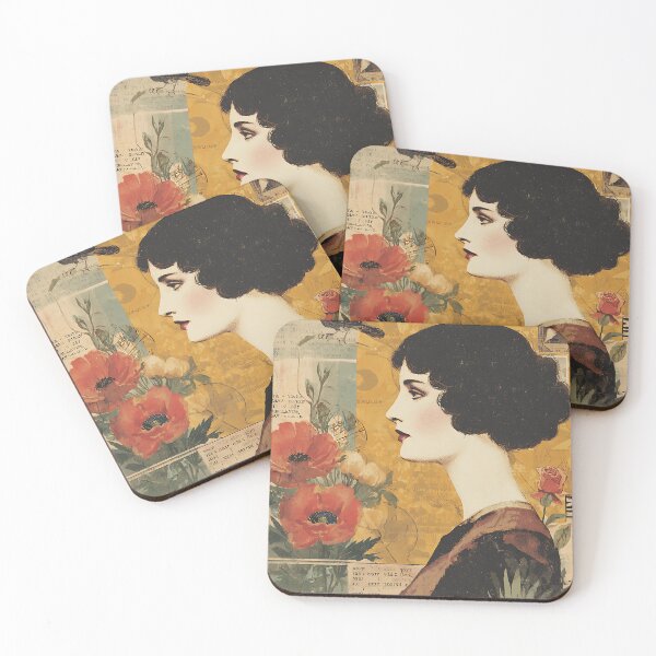 Item preview, Retro Vintage Collage Aesthetic Art designed and sold by bapupa.