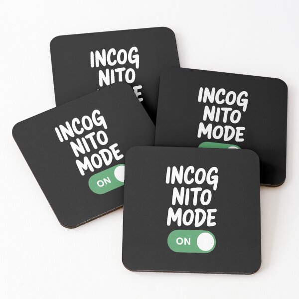 Item preview, Incognito Mode ON Privacy Mode designed and sold by Lucaseinar.