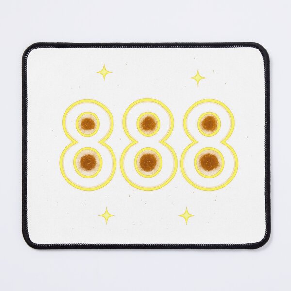 Item preview, Glowing Angel Number 888 Energy Portal designed and sold by HiteshArt111.