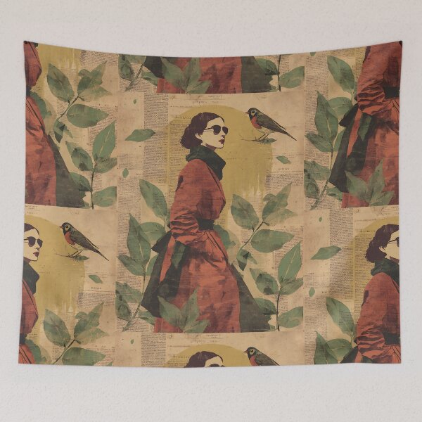 Item preview, Abstract Vintage Collage designed and sold by bapupa.