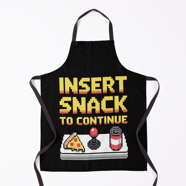Item preview, Insert Snack to Continue Gamer Pixel Arcade designed and sold by Lucaseinar.