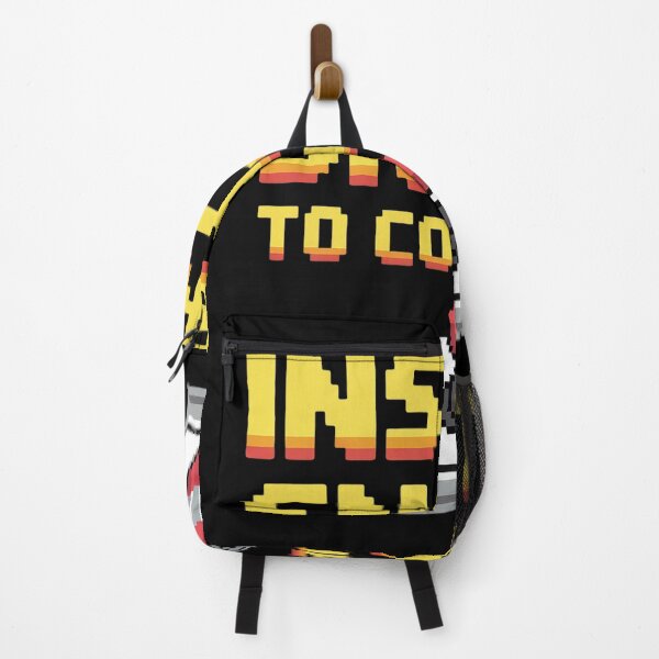 Item preview, Insert Snack to Continue Gamer Pixel Arcade designed and sold by Lucaseinar.