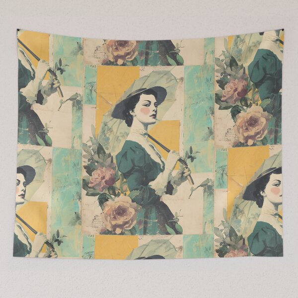 Item preview, Paper Vintage Collage Retro designed and sold by bapupa.
