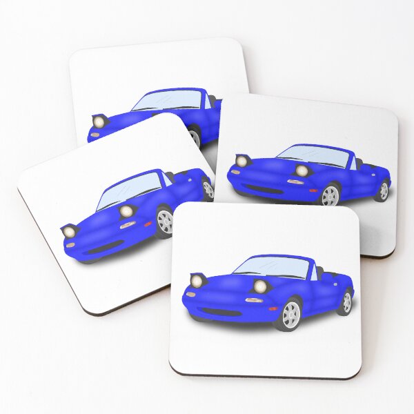 Item preview, Dark blue Mazda MK1 MX5 Miata designed and sold by Cl03xoart.