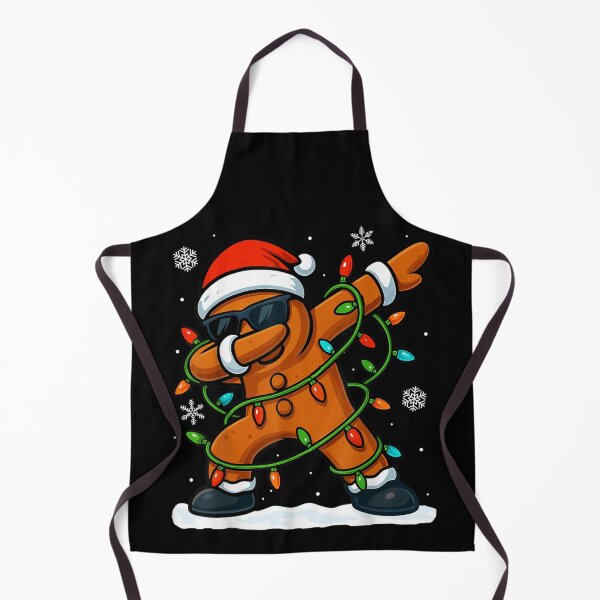 Item preview, Cool Dabbing Gingerbread Man With Sunglasses And Festive Colorful Christmas Lights designed and sold by LeonellDavy.