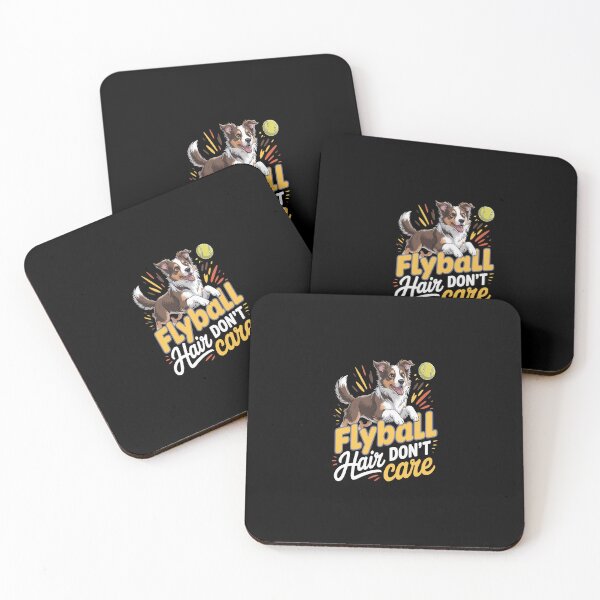 Item preview, Flyball Border Collie Dog Flyball Hair Don't Care designed and sold by orlodrake.