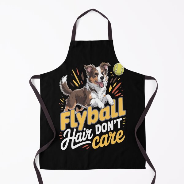 Item preview, Flyball Border Collie Dog Flyball Hair Don't Care designed and sold by orlodrake.