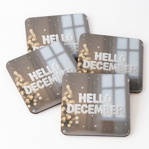 Item preview, Hello December, Soft Winter Welcome designed and sold by digisetumedia.