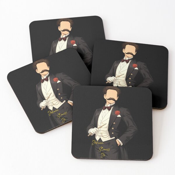 Item preview, Johann Strauss Jr. Vector designed and sold by halibutgoatramb.