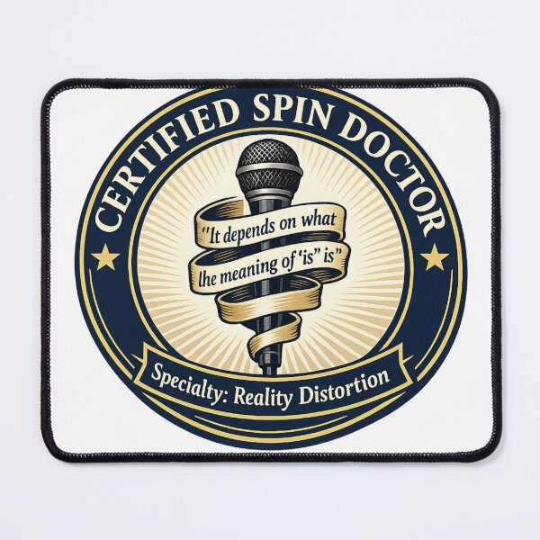 Item preview, Certified Spin Doctor - Reality Distortion Field Active designed and sold by Ataqhin.
