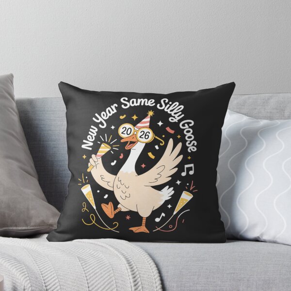 Item preview, New Year 2026 Silly Goose Family Humor designed and sold by FreshVibe Prints.