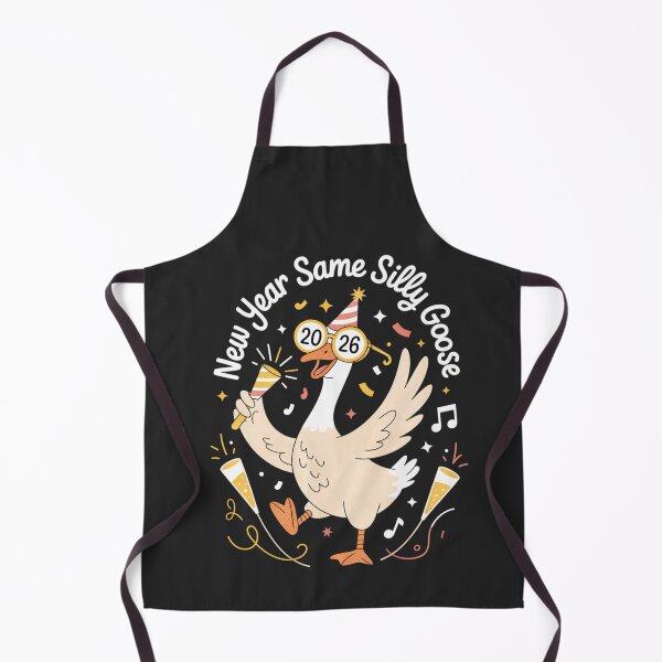 Item preview, New Year 2026 Silly Goose Family Humor designed and sold by FreshVibe Prints.