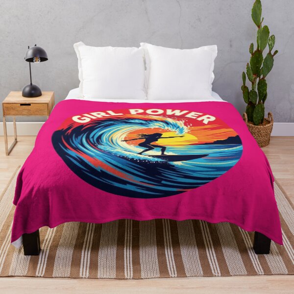 Item preview, Girl Power with surfer girl designed and sold by JackFreestone.