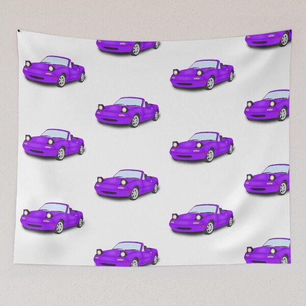 Item preview, Purple Mazda MK1 MX5 Miata designed and sold by Cl03xoart.