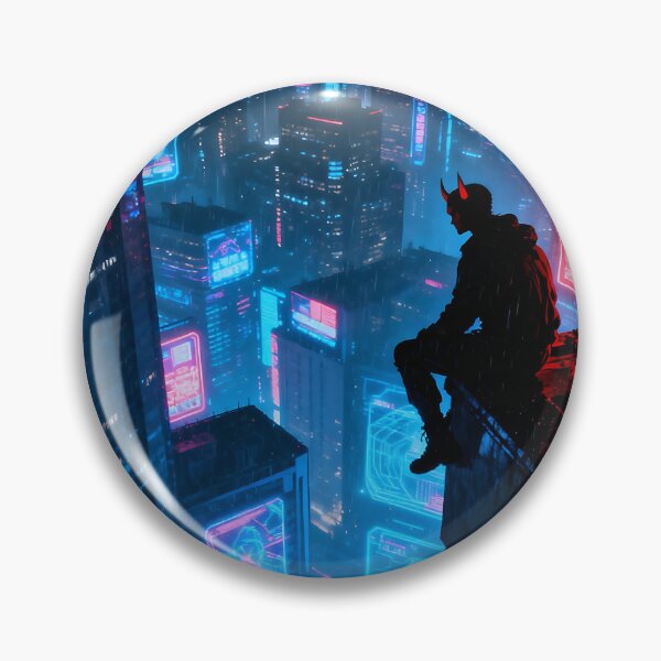 Item preview, Neon Rainfall Sentinel designed and sold by iwzzuel.