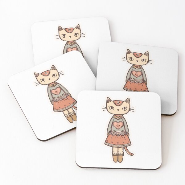 Item preview, Cute Cat Doodle Sketch Art designed and sold by bapupa.
